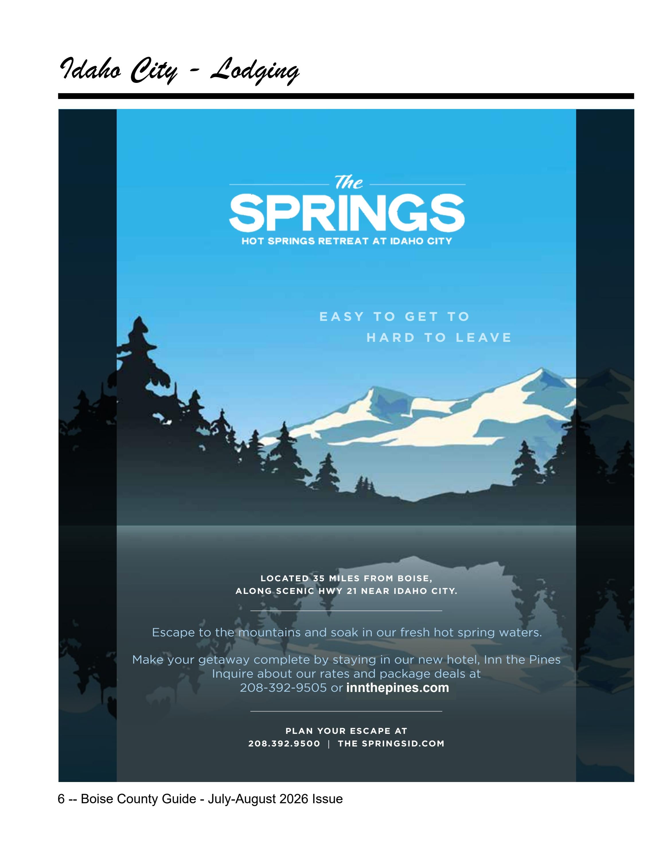 Boise County Guide page 6