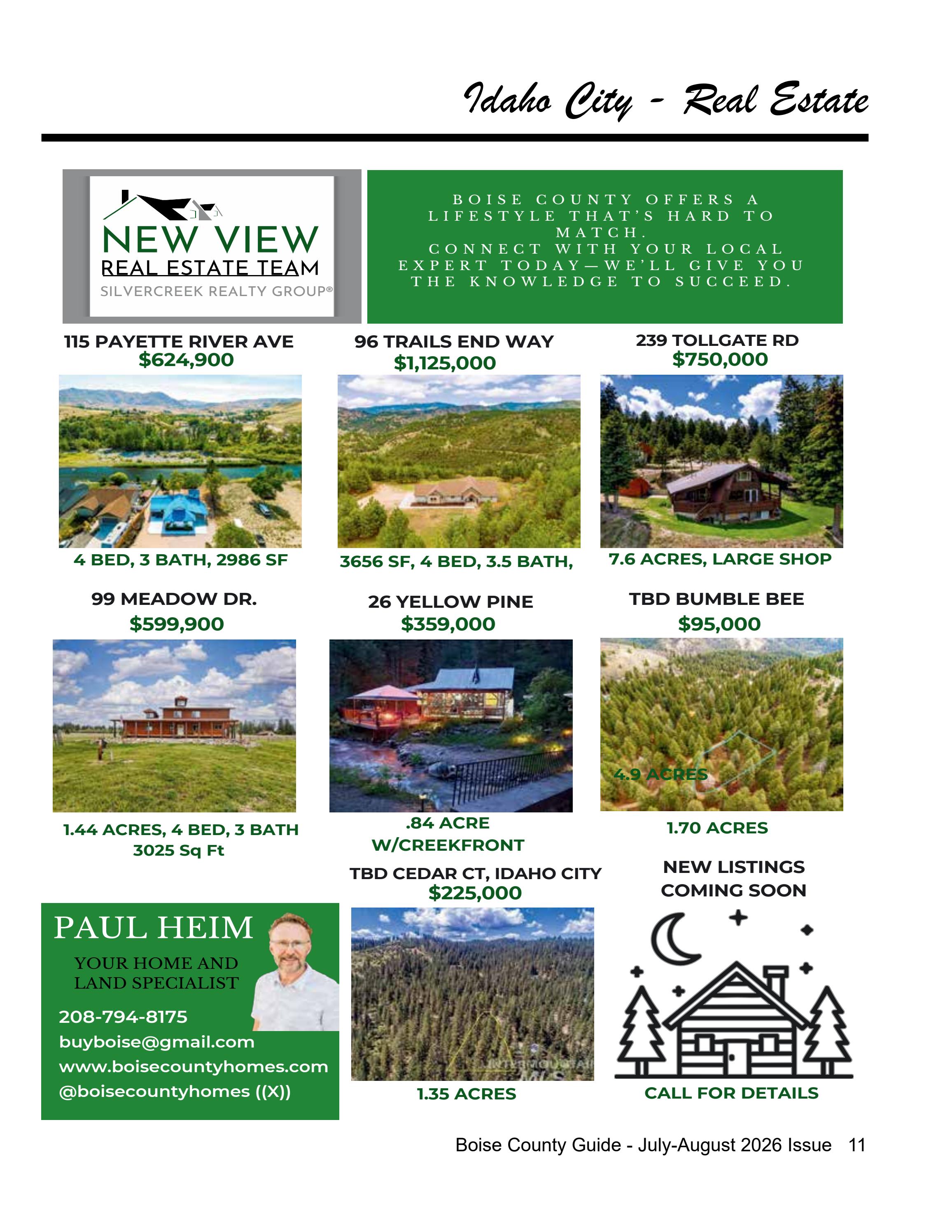 Boise County Guide page 11
