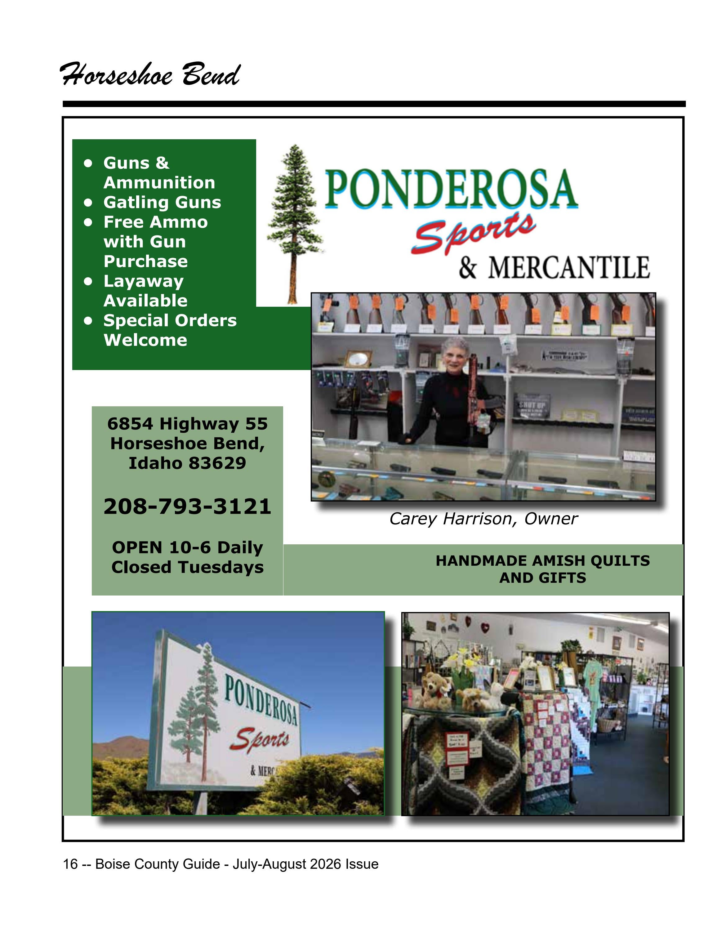 Boise County Guide page 16