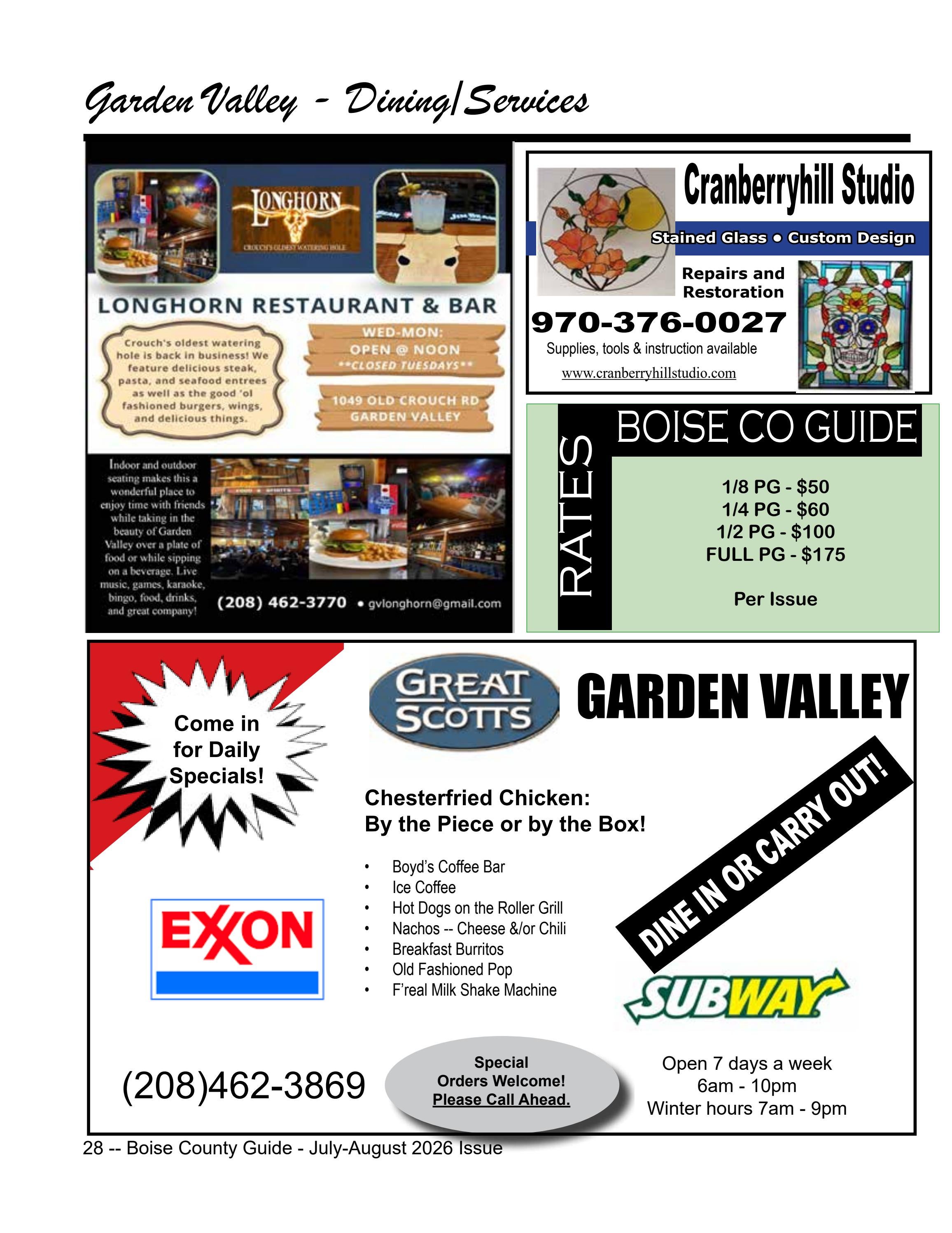 Boise County Guide page 28