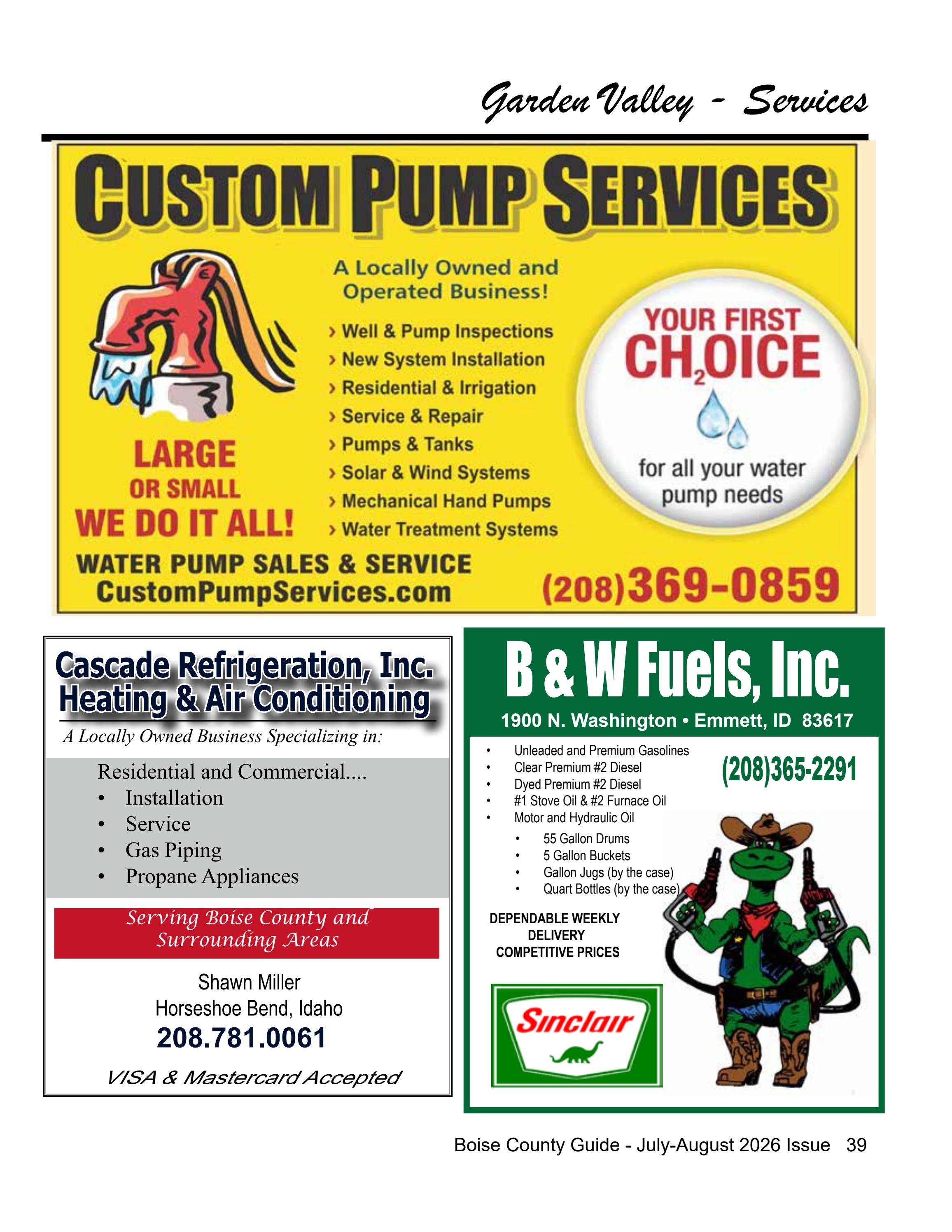 Boise County Guide page 39