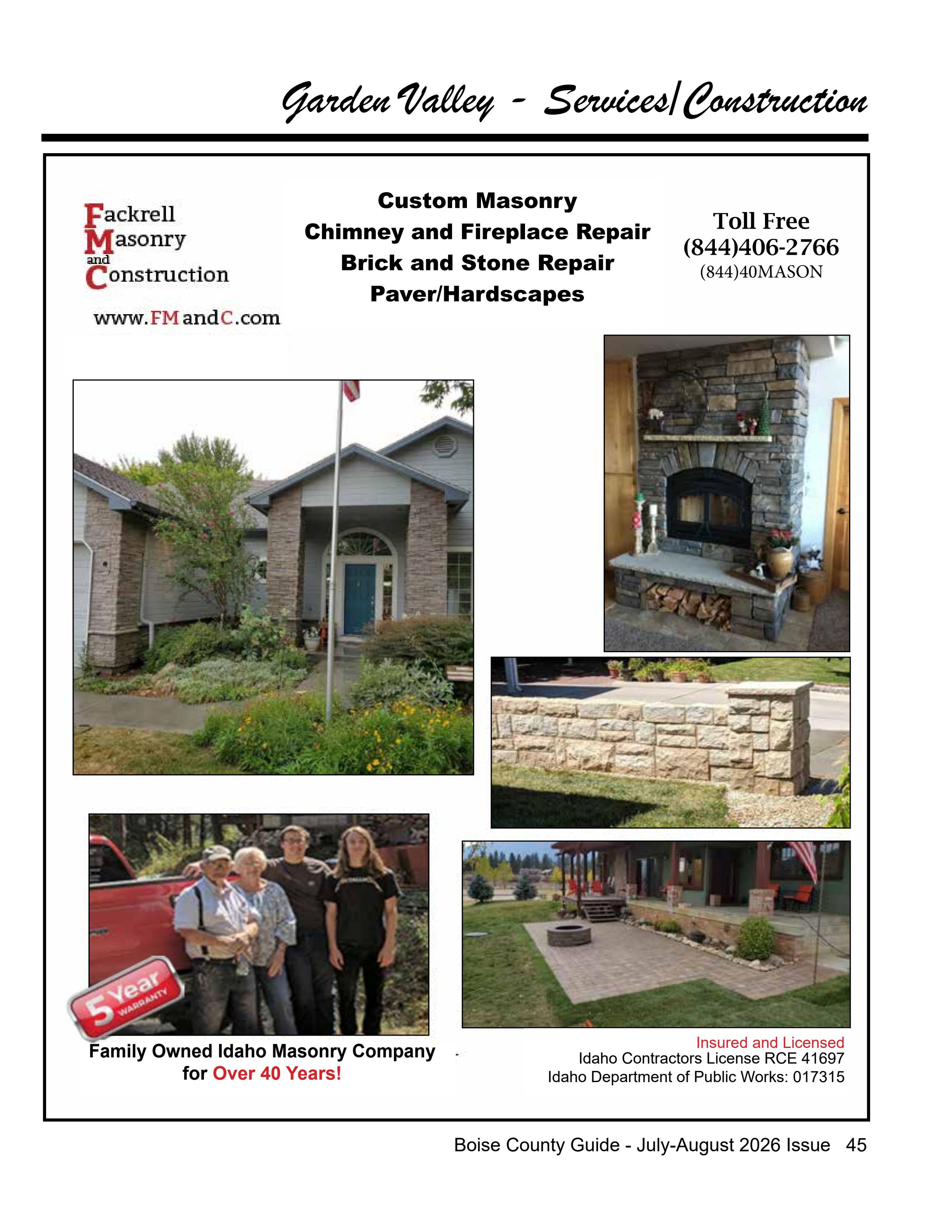 Boise County Guide page 45