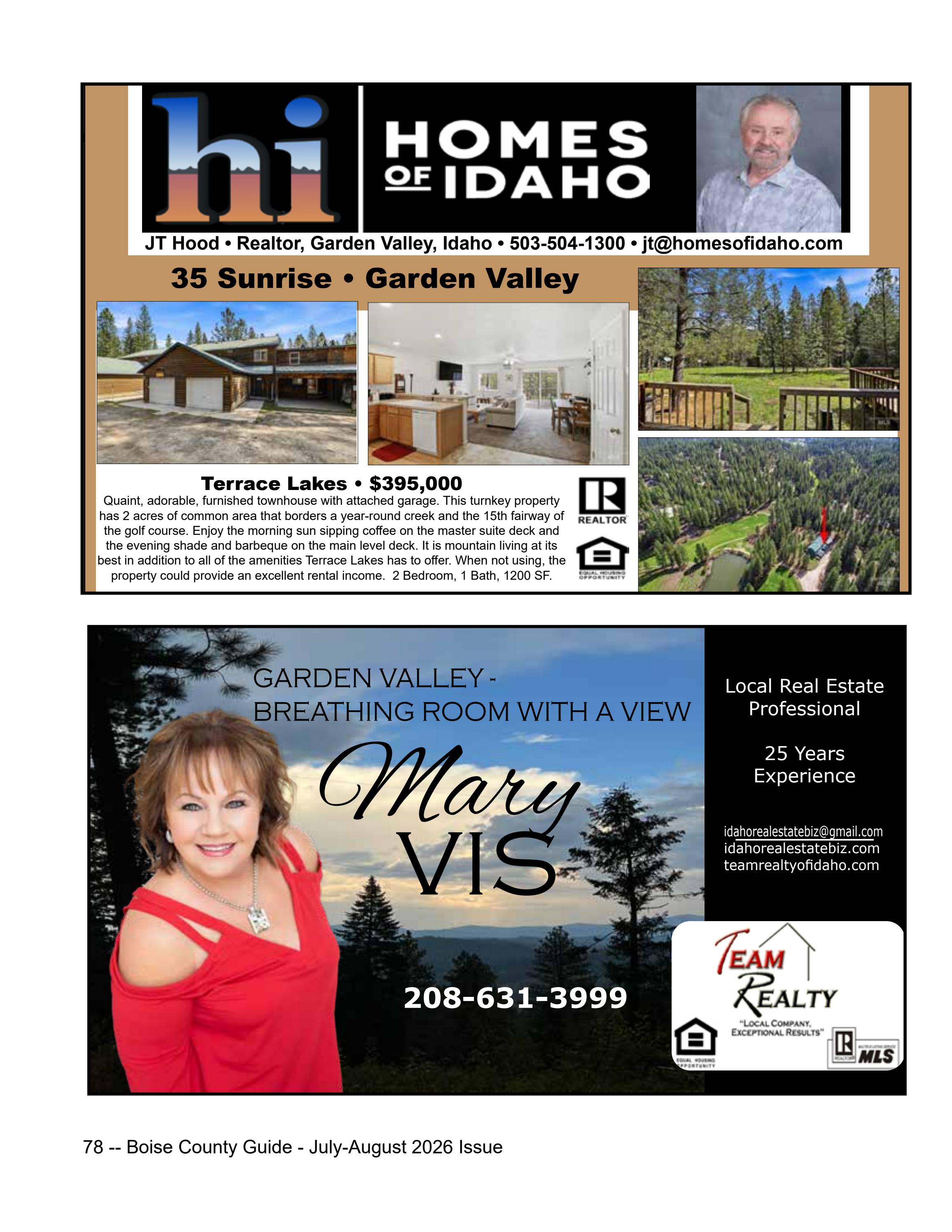 Boise County Guide page 78
